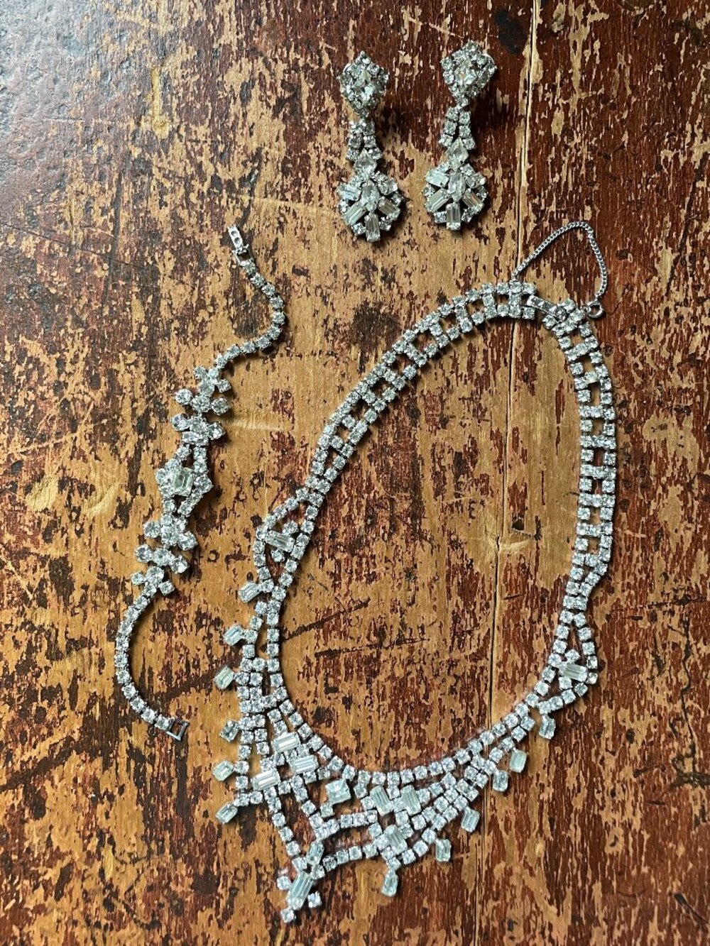 vintage statement jewelry set